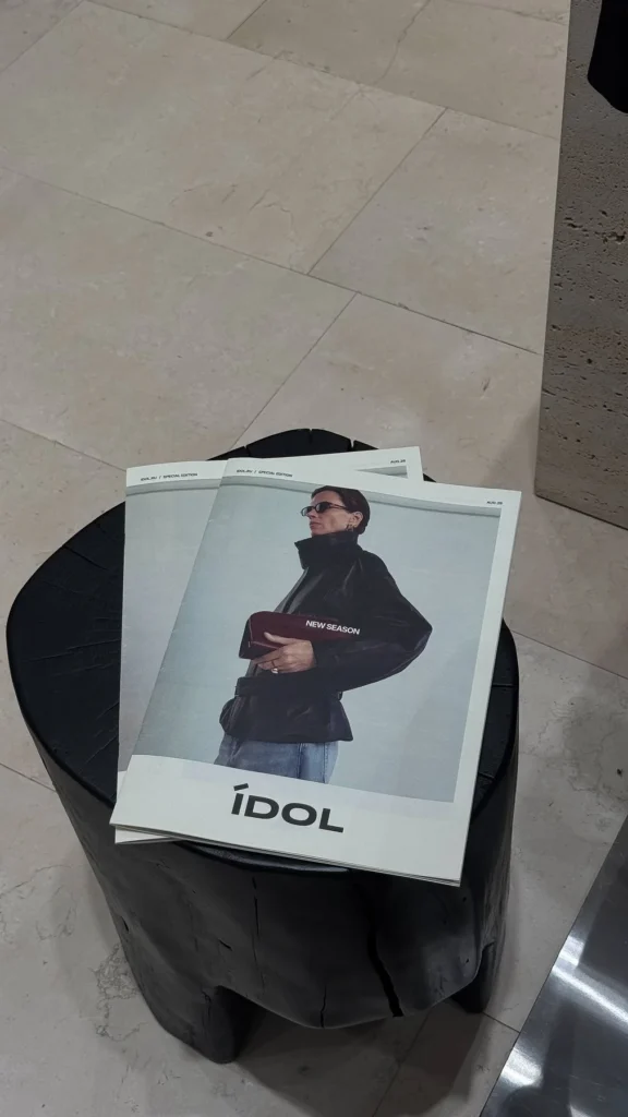 Каталог IDOL New Season на клиентских днях бренда